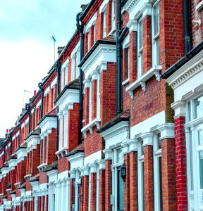 British, Brick, Street