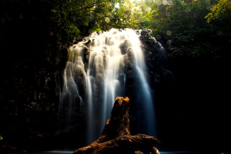 timelapse photography of waterfalls photo