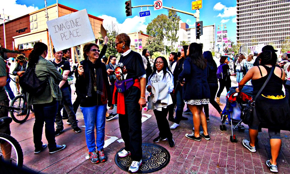 Pershing square, Los angeles, United states photo