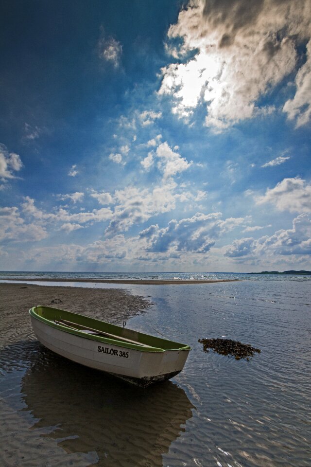 Beach water baltic sea