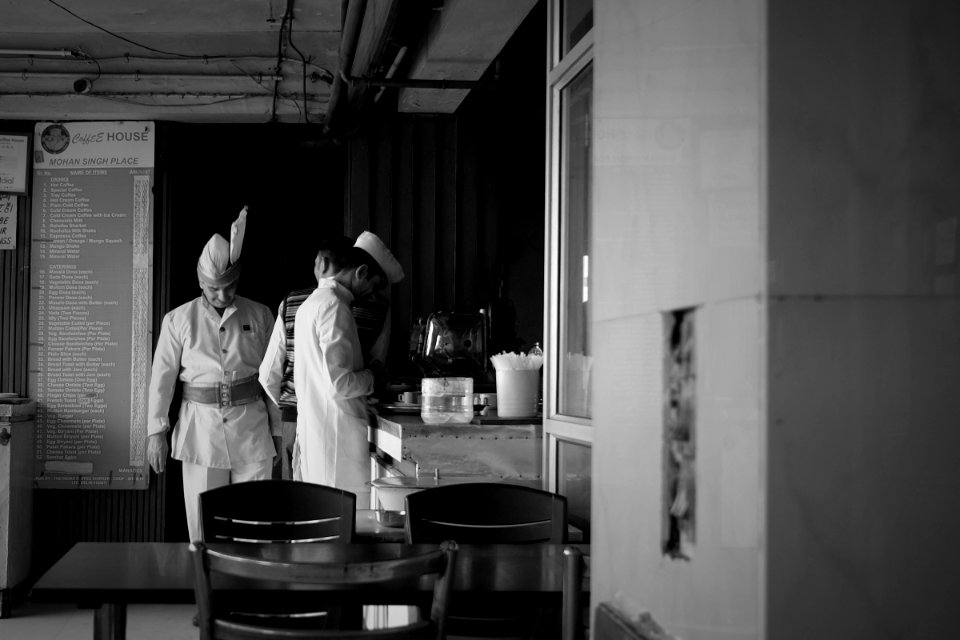 Indian coffee house, New delhi, India