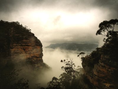 Blue mountains national park, Australia