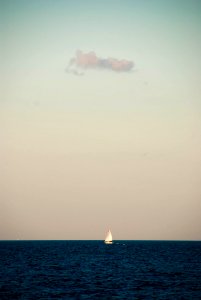 Falmouth, Cloud, Sailboat photo