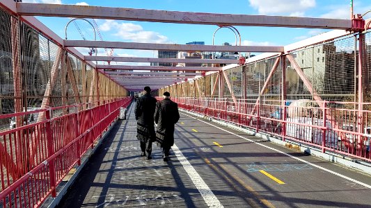 Williamsburg bridge path, New york, United states