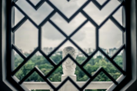 Chinese garden, Singapore, Frame