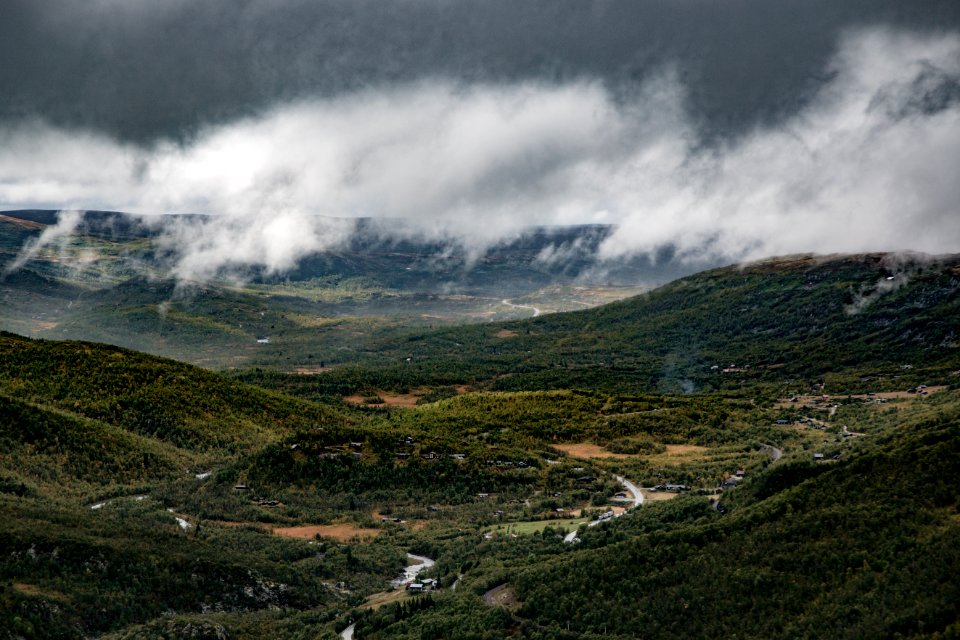 Norway, Geilo, Valley