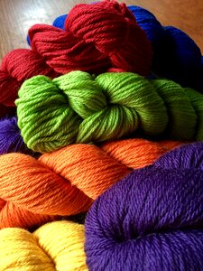 Skein colorful craft