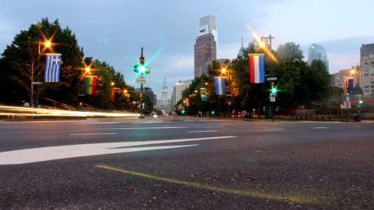 Logan square, Benjamin franklin parkway, Philadelphia