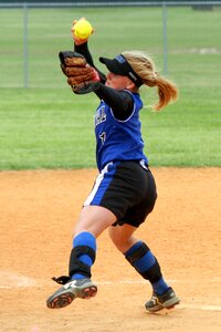 Ballgame girls softball game