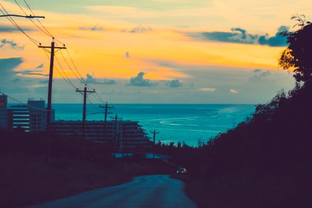 Saipan, Northern mariana isl, Power line