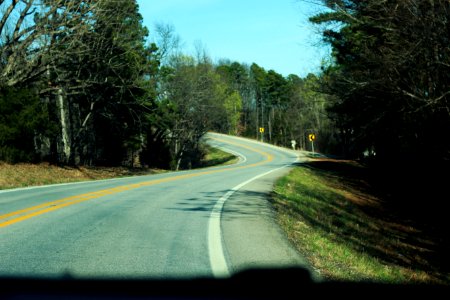 Curve, Winding road, Turn photo