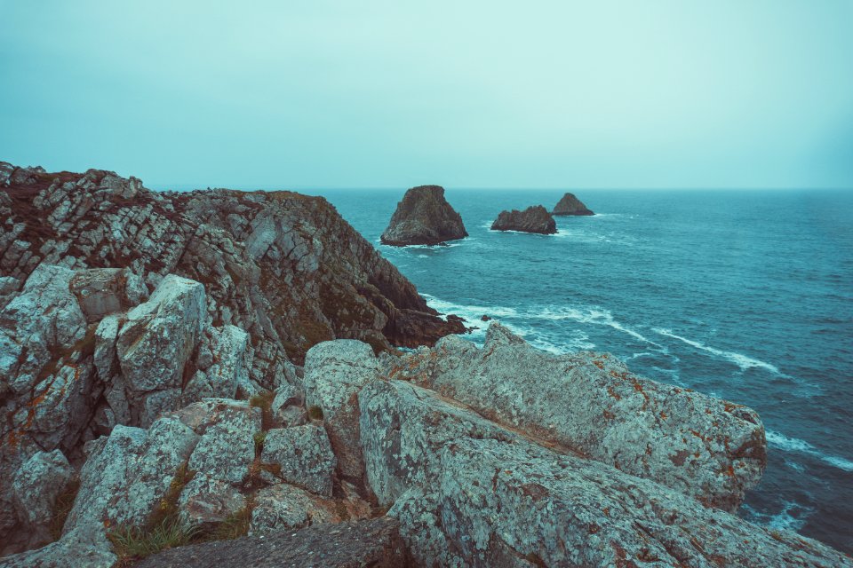 Bretagne, France, Wave