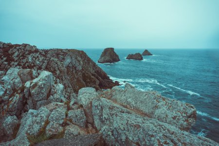 Bretagne, France, Wave