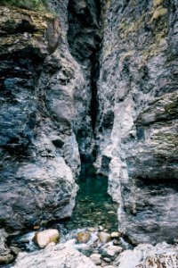 Rock, Boulders, Water