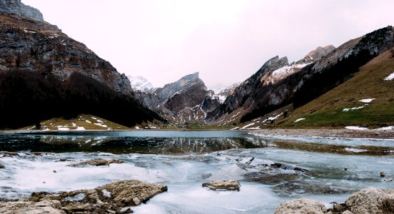 Lake, Mountain, Water photo
