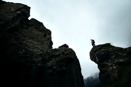 Rock, Courage, Fear photo