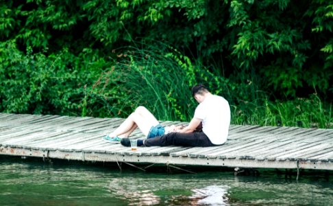 Relax, Pier, Person