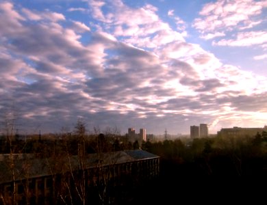 Russia, Novosibirsk, Clouds