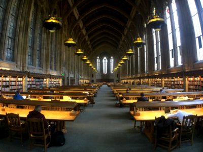 Suzzallo library, Seattle, Usa