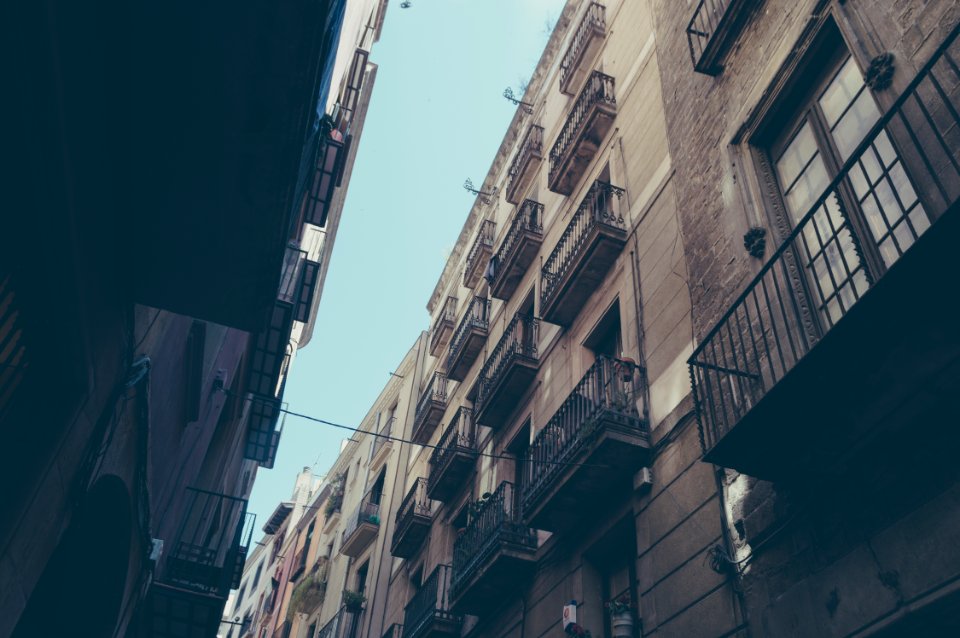 La barceloneta, Barcelona, Buildings