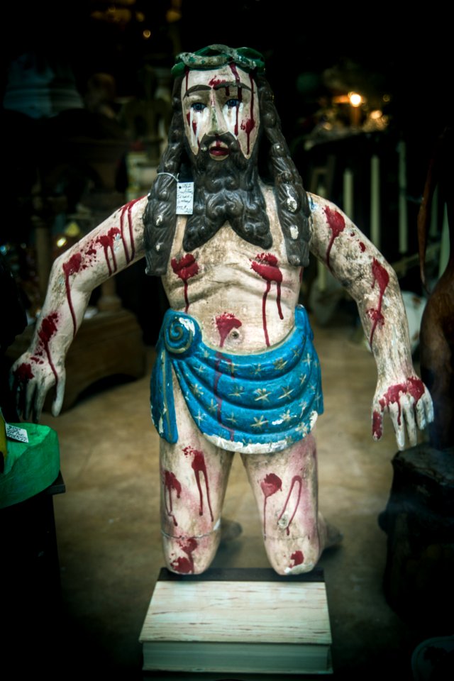 Statue, Blood, Christ