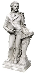 Small statue historically cabaret