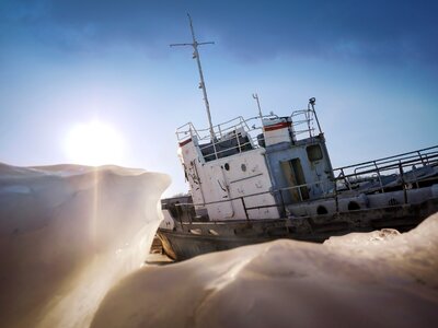 Baikal russia frozen