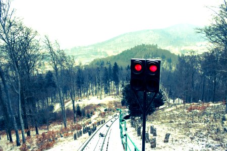 Karlovy vary, Czech republic, Stoplight photo