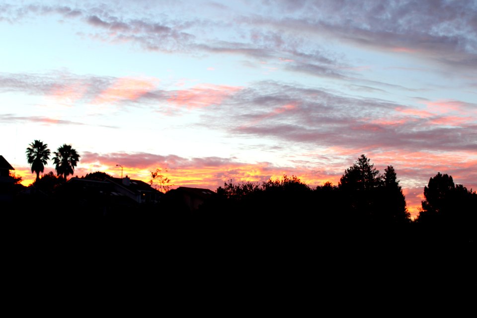 Sky, Clouds, Sun rays