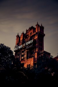 architectural photography of The Hollywood Tower Hotel photo