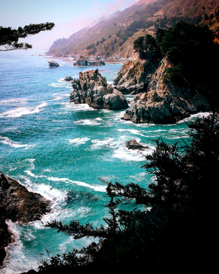 Big sur, Julia pfeiffer burns state park, United states