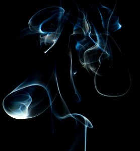 Smoke, Black, Incense stick photo