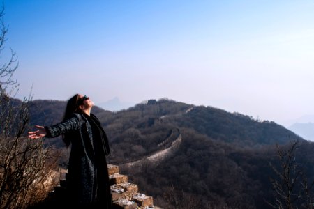 China, Mutianyu great wall, Beijing photo