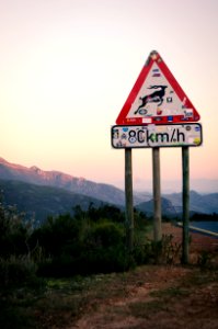 Sunset drive, Franschhoek, South africa