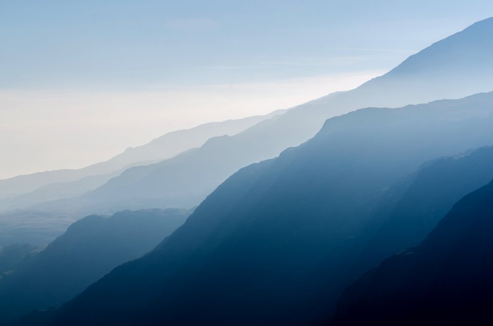 mountain dew during sunrise photo