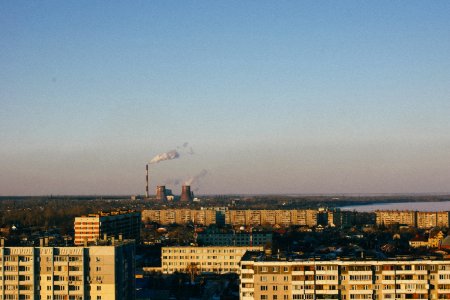Sky, Urban, Industrial