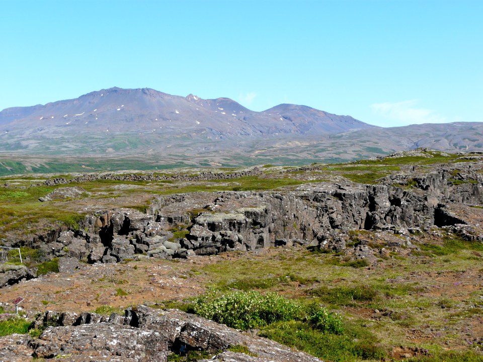 Icel,  ingvellir national park, Mountains