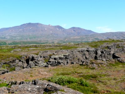 Icel,  ingvellir national park, Mountains