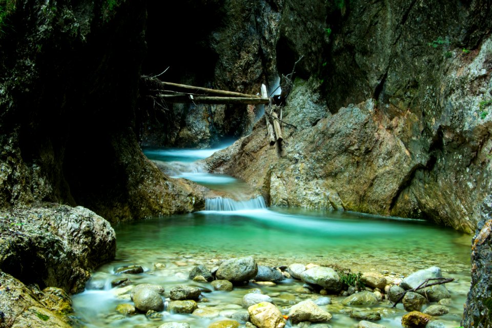 Austria, Vorderkaserklamm, Sankt martin bei lofer