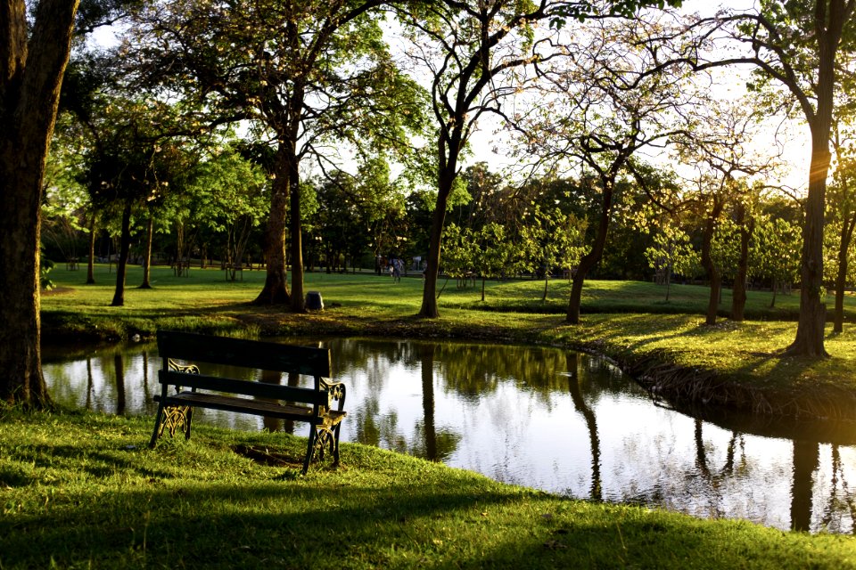 Wachirabenchatat park, Bangkok, Thail
