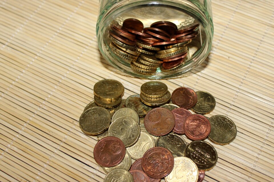 Loose change money specie
