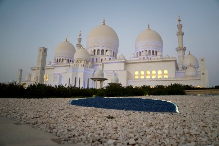 Abu dhabi, United arab emirates, Moschee photo