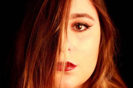 woman's face