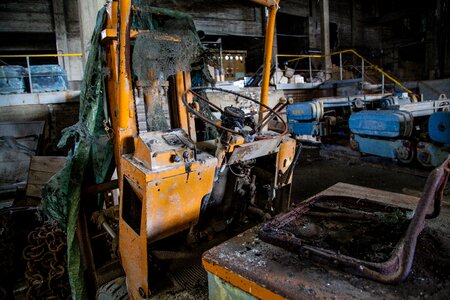 Lift forklift vehicle photo