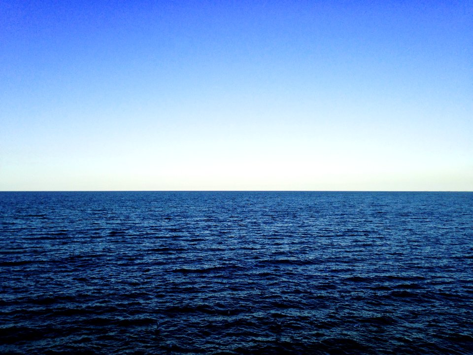 landscape photography of sea