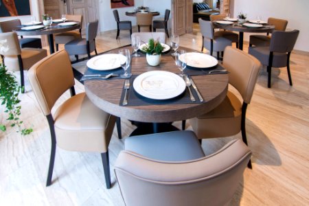 Restaurant, Table, Chair