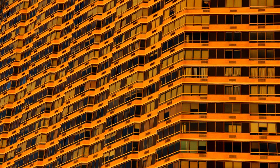 orange concrete building photo