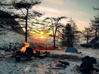 Outdoor camp leisure