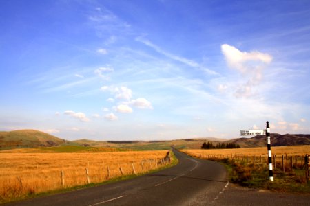 Road, April, Signpost