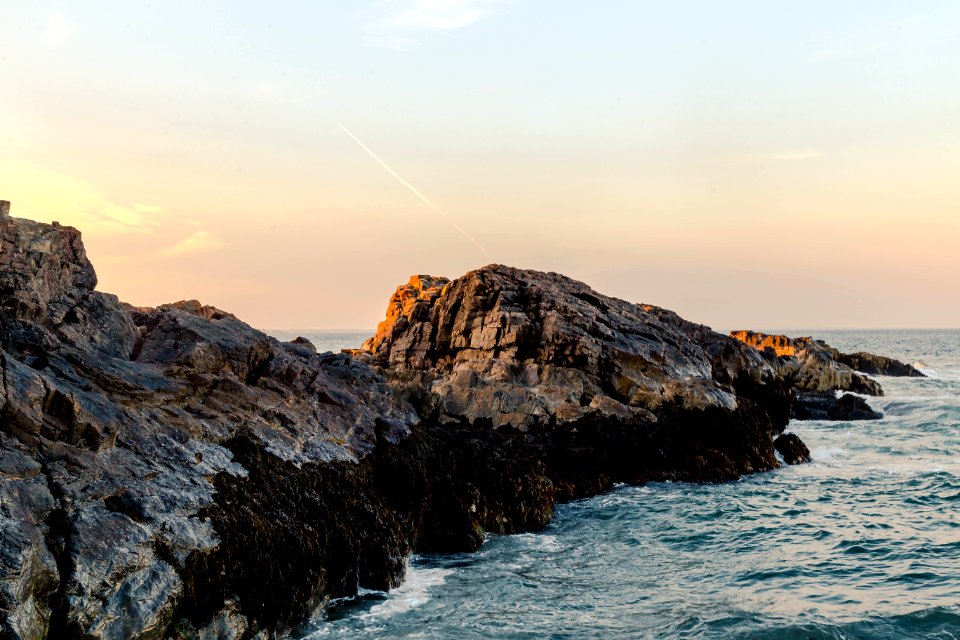 rock formation under clear sky during daytime photo